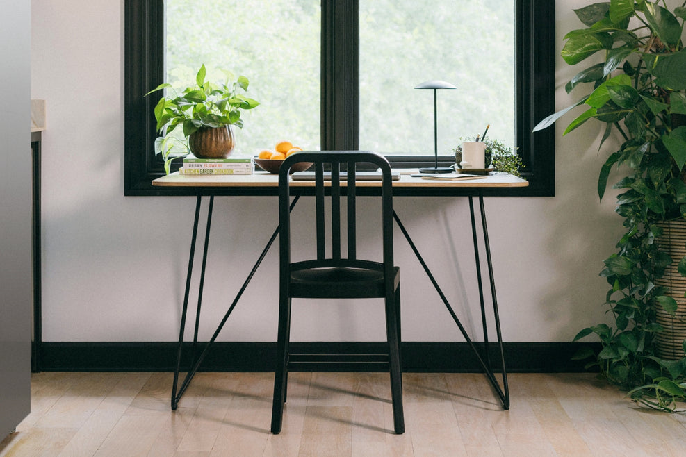 Market Wire Frame Desk in lifestyle shot